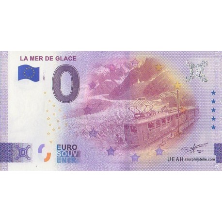 Euro banknote memory - 74 - Mer de glace - 2024-1