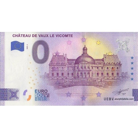 Euro banknote memory - 77 - Château de Vaux-Le-Vicomte - 2024-4