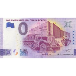 Euro banknote memory - 14 - Overlord Muséum - Omaha Beach - 2024-7