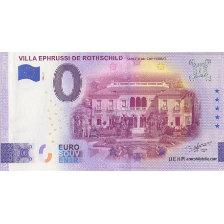 Euro banknote memory - 06 - Villa Ephrussi de Rothschild - 2024-2