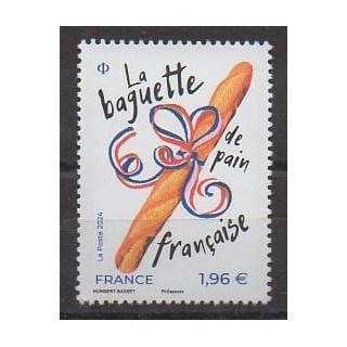 Buy this stamp of France of the year 2024 (La baguette de pain).