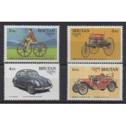 Bhutan - 1988 - Nb 796/799 - Transport