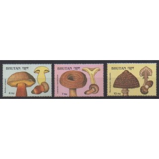 Acheter cette série de timbres du Bhoutan de l'année 1989 (No 856/858).