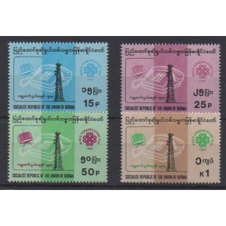 Buy this set of stamps of Burma of the year 1983 (Nb 196/199).