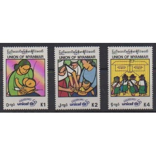 Buy this set of stamps of Burma of the year 1996 (Nb 243/245).