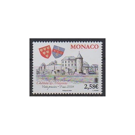 Monaco - 2024 - Nb 3441 - Castles