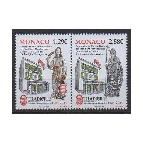 Monaco - 2024 - Nb 3437/3438 - Folklore