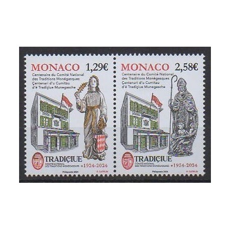 Monaco - 2024 - No 3437/3438 - Folklore