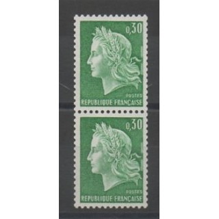 Stamps - France - Varieties - 1967 - Nb 1536Ab