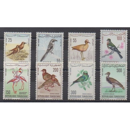 Tunisie - 1965 - No PA26/PA33 - Oiseaux