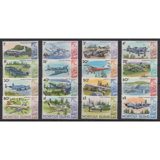 Buy this set of stamps of Norfolk of the year 1980 (Nb 235/250).