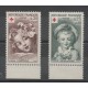 France - Varieties - 1962 - Nb 1366a/1367a