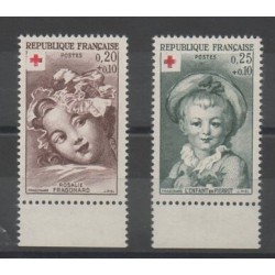 France - Variétés - 1962 - No 1366a/1367a
