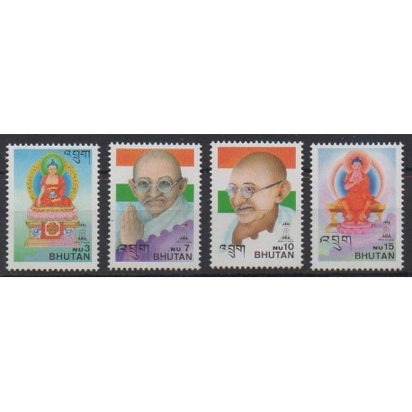 Bhutan - 1997 - Nb 1231/1234 - Various Historics Themes