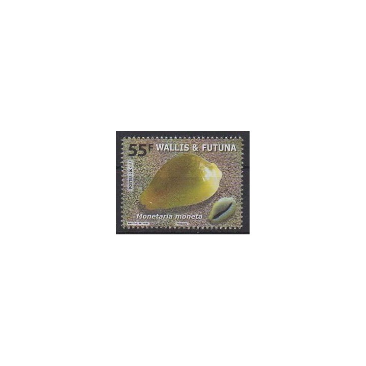 Buy this stamp of Wallis et Futuna of the year 2024 (Monetaria moneta).