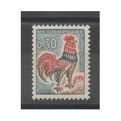 France - Varieties - 1962 - Nb 1331Ab