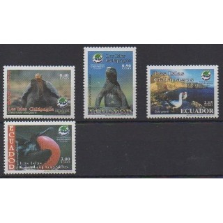 Buy this set of stamps of Ecuador of the year 2005 (Nb 1811/1814).