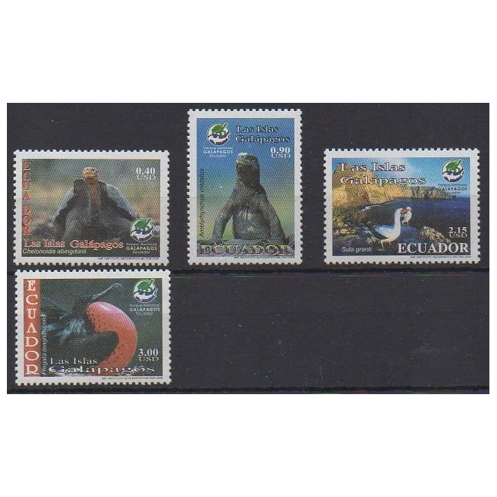 Acheter cette série de timbres d'Équateur de l'année 2005 (No 1811/1814).