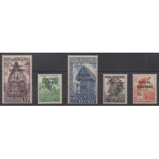 Buy this set of stamps of Papua New Guinea of the year 1960 (Nb T1/T5). - Mint hinged
