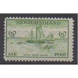 Canada - Terre-neuve - 1933 - No PA16 - Navigation - Neuf avec charnière