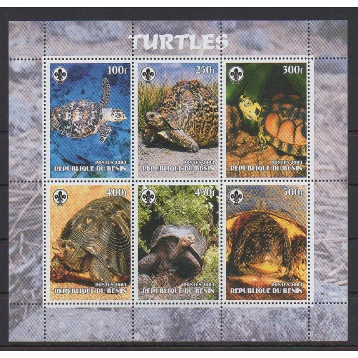 Buy these stamps of Benin of the year 2003 (6 valeurs).