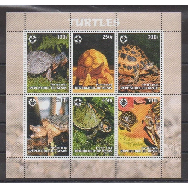 Buy these stamps of Benin of the year 2003 (6 valeurs).