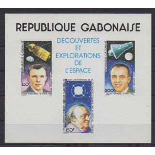 Buy this souvenir sheet  of Gabon of the year 1981 (Nb BF38 - Epreuve de luxe).