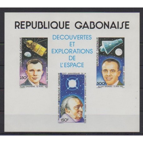 Gabon - 1981 - No BF38 - Epreuve de luxe - Espace