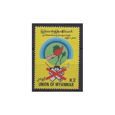 Burma - 2000 - Nb 264 - Health or Red cross