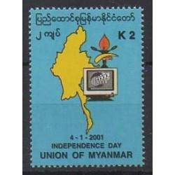 Burma - 2001 - Nb 265 - Various Historics Themes