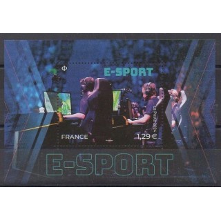 Acheter ce bloc-feuillet de France de l'année 2024 (No BF E-Sport).