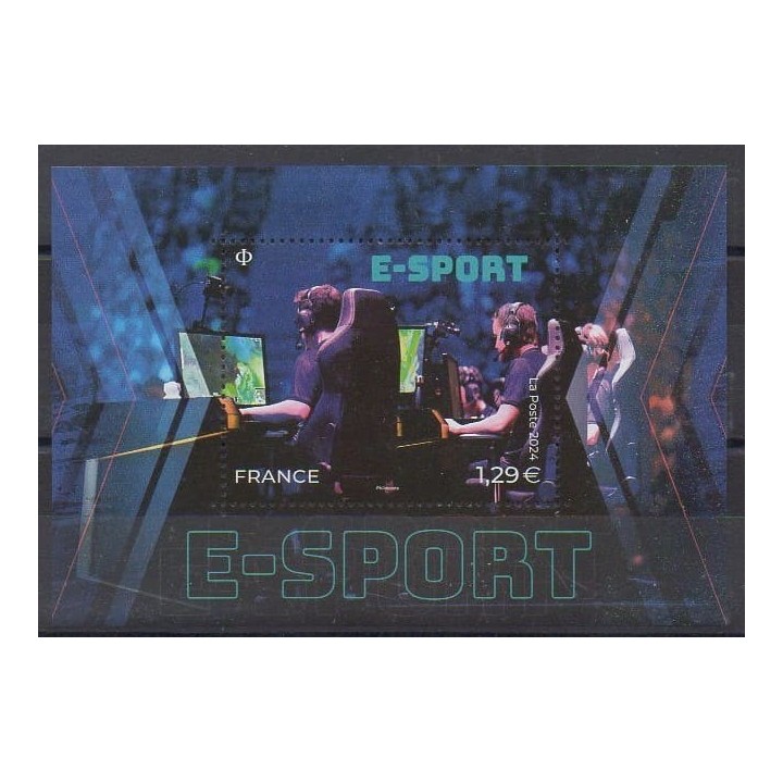 Acheter ce bloc-feuillet de France de l'année 2024 (No BF E-Sport).