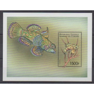 Acheter ce bloc-feuillet des Comores de l'année 1998 (No 1 BF).