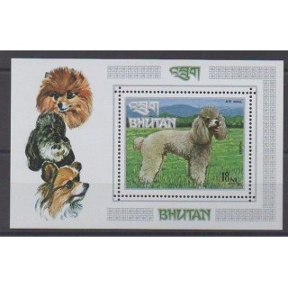 Acheter ce bloc-feuillet du Bhoutan de l'année 1973 (No BF52).