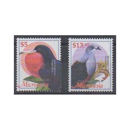 Micronésie - 2002 - No 1191U/1191V - Oiseaux