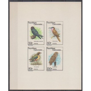 Buy this set of stamps of Gabon of the year 1980 (Nb 442/445 Epreuve de luxe).