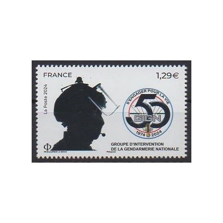 France - Poste - 2024 - Gendarmerie nationale