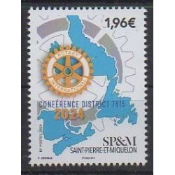 Saint-Pierre et Miquelon - 2024 - No 1335 - Rotary