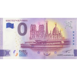 Billet souvenir - 75 - Vedettes de Paris - 2024-3