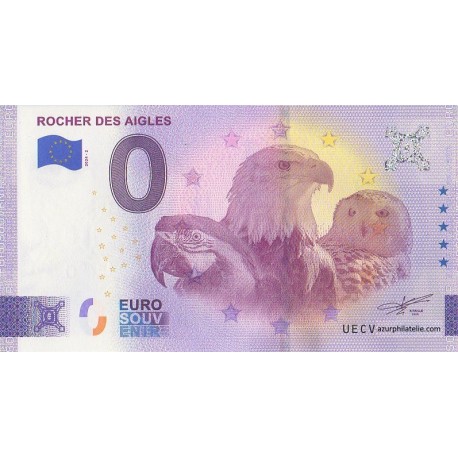 Euro banknote memory - 46 - Rocher des aigles - 2024-2