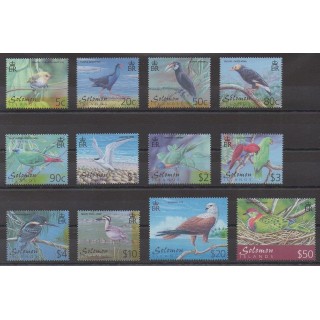 Acheter cette série de timbres des îles Salomon de l'année 2001 (No 960/971).