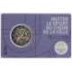 2 euro commémorative - France - 2021 - 2 Euros Commémorative France 2021 - JO de Paris 2024 - Coincard violet - Coincard