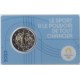 2 euro commémorative - France - 2023 - 2 Euros Commémorative France 2023 - JO de Paris 2024 - Coincard bleu - Coincard