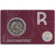 2 euro commémorative - France - 2024 - 2 Euros Commémorative France 2024 - JO de Paris 2024 - Coincard violet - Coincard