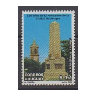 Acheter ce timbre d'Uruguay de l'année 2002 (No 2028).