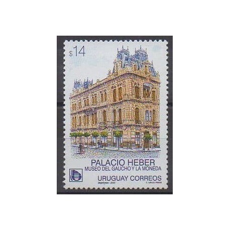 Uruguay - 2003 - No 2107 - Châteaux