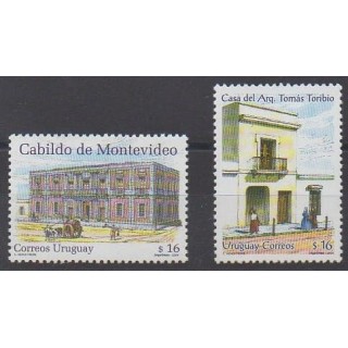 Acheter cette série de timbres d'Uruguay de l'année 2004 (No 2189/2190).