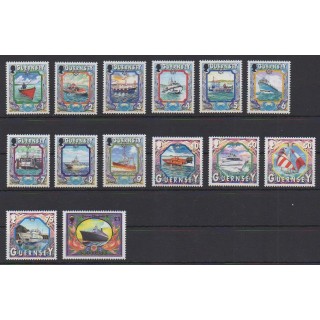 Buy this set of stamps of Guernsey of the year 1999 (Nb 823/836).
