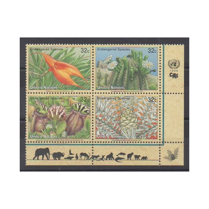 Buy this set of stamps of United Nations (UN - New York) of the year 1996 (Nb 695/698).