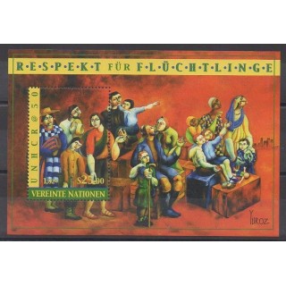 Acheter ce bloc-feuillet des Nations Unies (ONU - Vienne) de l'année 2000 (No BF13).